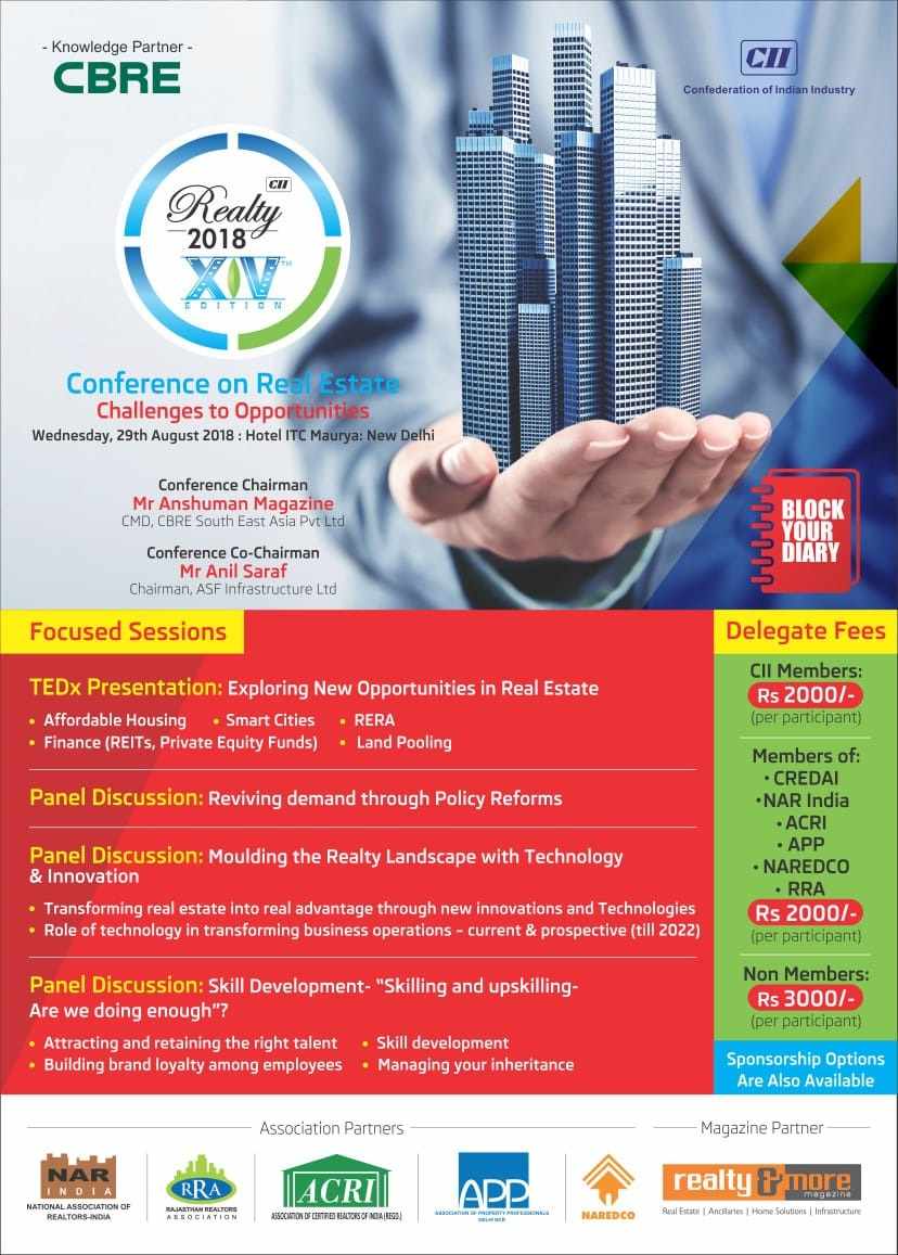 Realty 2018 XV Edition: Conference on Real Estate